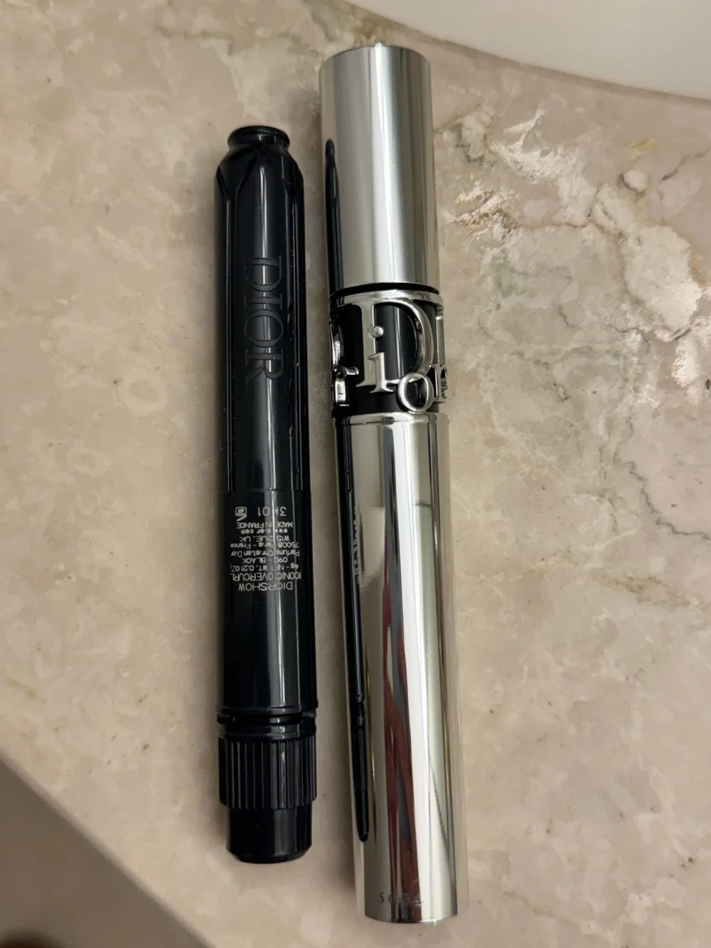 NWOT Dior Iconic Overcurl Refillable Mascara w/ Refill (Full Size, 090 Black)